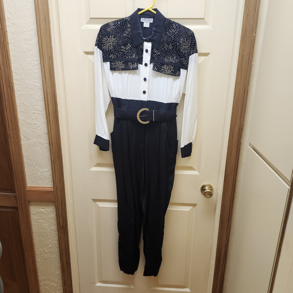 Black and White Jumpsuit